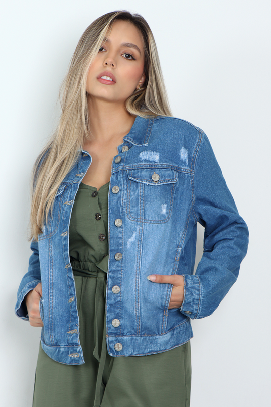 Chaqueta Dama Denim REF 2C3001