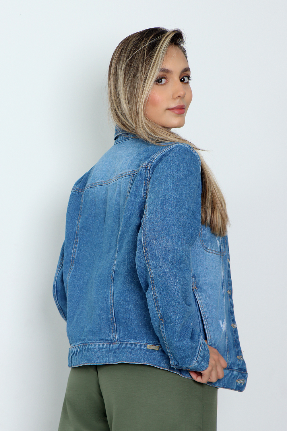 Chaqueta Dama Denim REF 2C3001