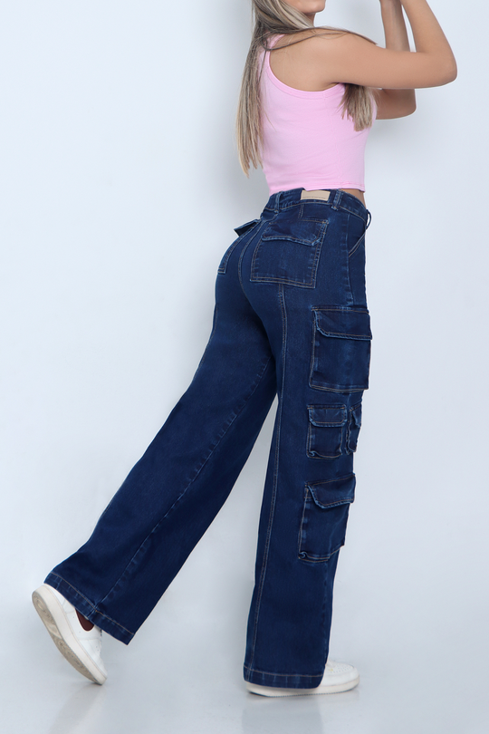 Jean Wide Leg Crgo Dama REF. 213089