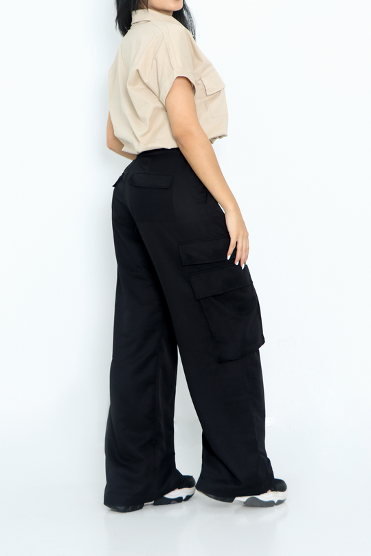 Jean Wide Leg Cargo Dama REF. 213053