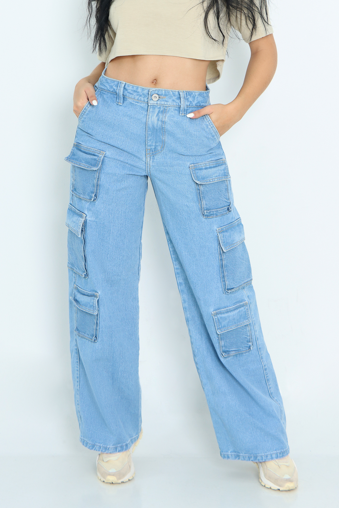 Jean Wide Leg Cargo REF. 213054